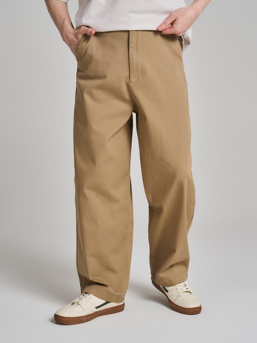 Брюки классические широкие